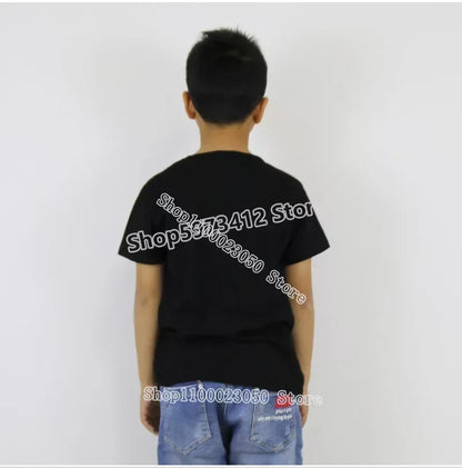 Fortnite Children’s Birthday Number T-Shirt Girls Boys Summer Clothes Baby Cotton Tee Shirts Party Short Sleeve Tops Toddler Gift