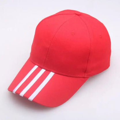Baseballkasketter til mænd Casual bomuldsbroderede stribede snapback-hiphop-kasketter til kvinder Udendørs sportskasketter til mænd Gorras
