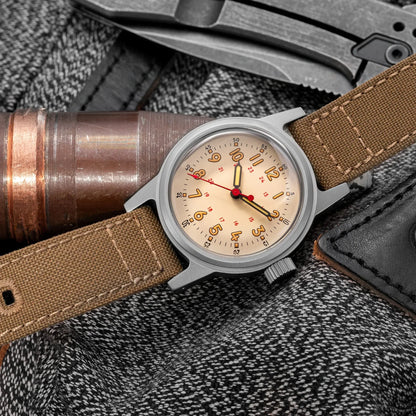 THORN Retro Military Watch 36mm Watch Made of NH35A Movement SHY-043 Sport Watch Unisex Men's and Women's Luxury