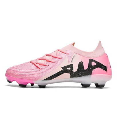 New Men's Soccer Shoes Adult Non-Slip Boys Adult Futsal Sport Football Boots Grass Cleats Indoor Ultralight Turf Comfortable