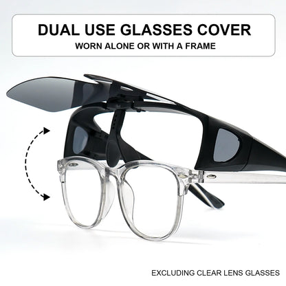 Fit Over Sunglasses Sun Glasses Sunnies Shades Fashion Glasses for Men Women Protection Wrap Around Driving Glasses Eyewear