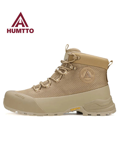 HUMTTO Hiking Shoes Men Winter Outdoor Sports Climbing Shoes Hunting Boots Warm Outdoors Ankle Travel Boots Trekking Sneakers