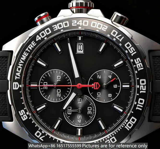 43mm Men Luxury Watches in 904L Steel Quartz Movement Exquisite Heritage And Artisanal Excellence-T