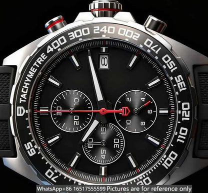 43mm Men Luxury Watches in 904L Steel Quartz Movement Exquisite Heritage And Artisanal Excellence-T