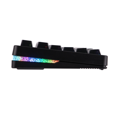 Teclado gaming EPOMAKER HE75 V2 75% ANSI US Layout inalámbrico trimodo con efecto Hall, activación ajustable de 0.005mm y activación rápida