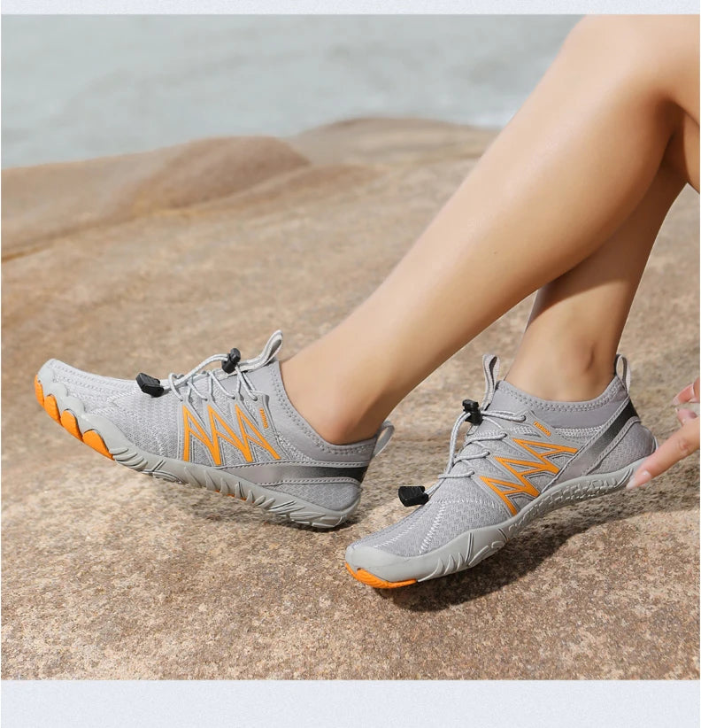 Women's Water Shoes Barefoot Shoes Men's Aqua Swimming Shoes Quick Dry Footwear for Beach Gym