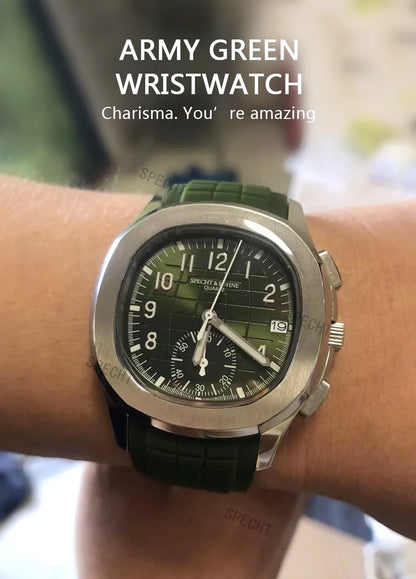 Dropshipping 2026 Best Selling Products Wristwatches For Men Specht&Sohne Male Quartz Sports Watches Rubber Strap Waterproof