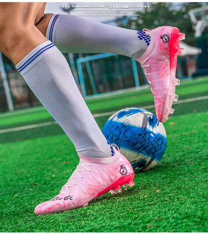 Zapatillas de fútbol profesionales para hombre y mujer de alta calidad, botas de fútbol de moda para hombre, talla grande 46, zapatillas de fútbol sala, deportivas para hombre