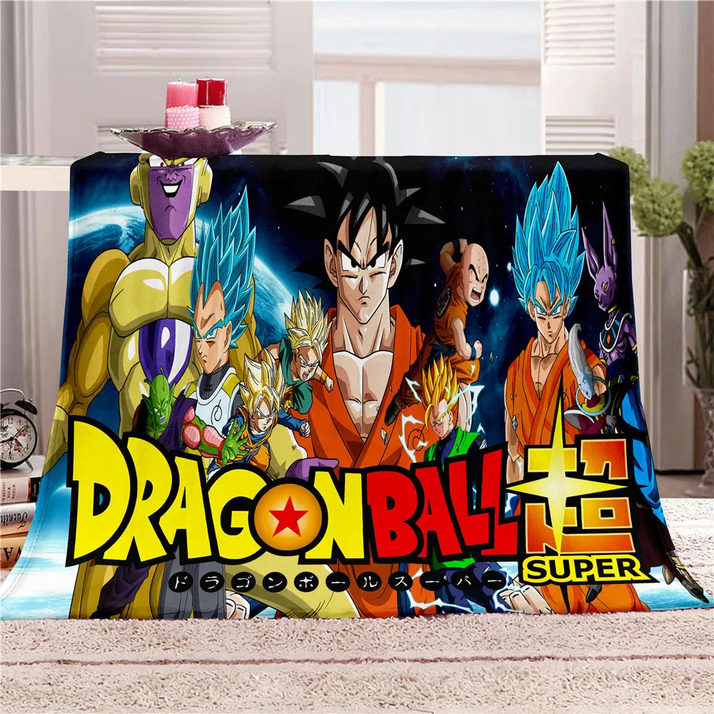 Dragon Ball Z Guko Kids Bedding Set Single King Size Duvet Cover with Quilt And Pillowcase Double Bed Linen for Bedroom Decor