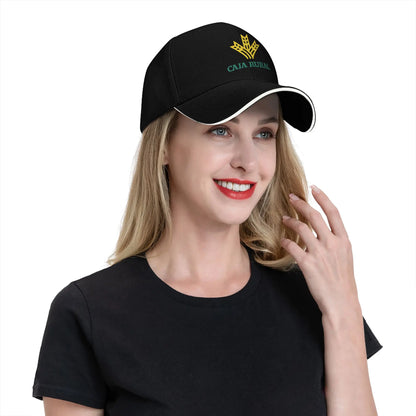 Brilliant Caja Rural Baseball Cap  Street Style Unisex Men Hip Hop Hats Sun Print Outdoor Sports Snapback Cap