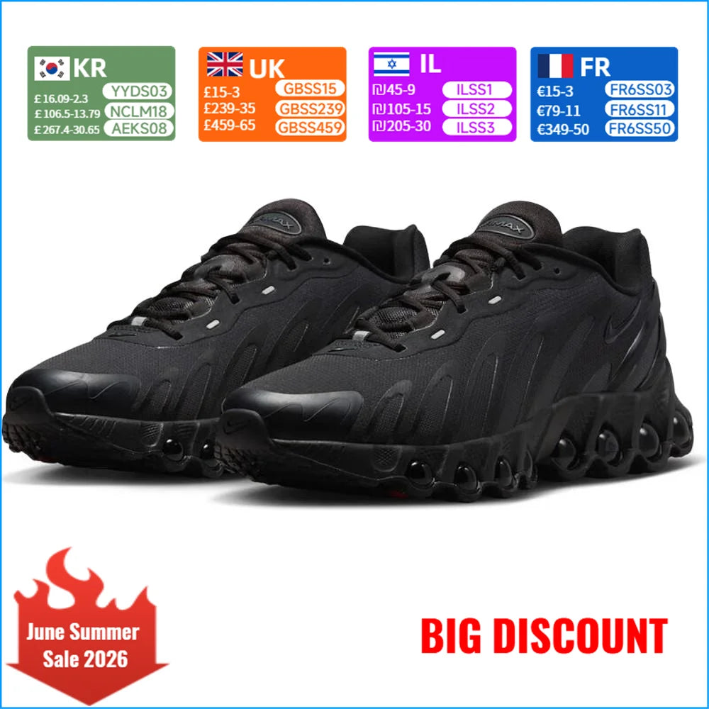 Nike Air Max DN8 Unisex Running Shoes Dynamic Air Cushioning Comfort Everyday Wear Sneakers FQ7860-002