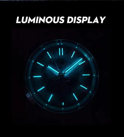 WM Watch Automatic Mechanical Watch NH35 Glacier Series 100M Waterproof AR Coated Sapphire Welly Merck Watches For Man WM226