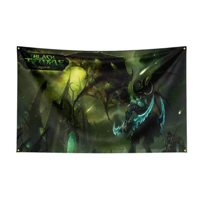 90X150CM Worlds of Warcrafts Wow Flag Polyester Digital Printed Game Tapestry Curtain For Decor dota1s
