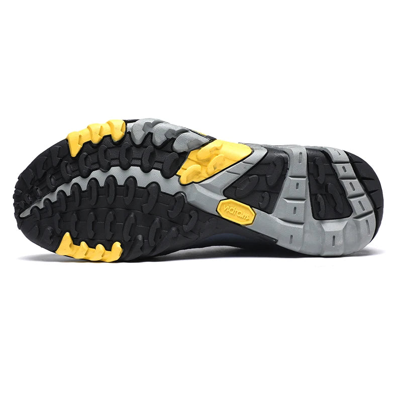 Sapatos de Trekking para Homem Outdoor Lover, Impermeáveis, Botas de Caminhada de Montanha em Couro Genuíno, Sapatos Táticos de Caça Woodland