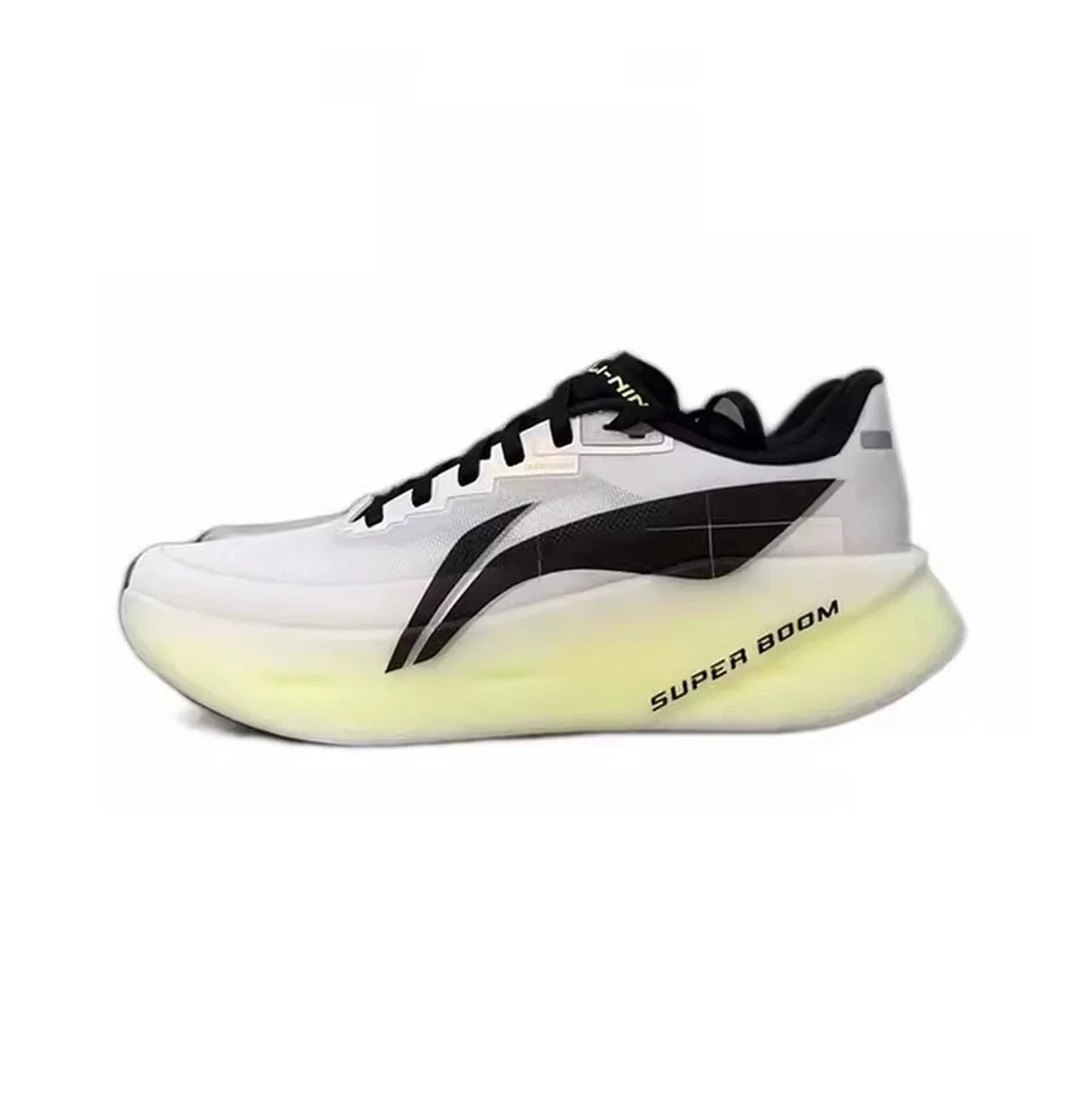 Li-Ning Men's CHAOYING PRO Cushion Running Shoes BOOM FIBER Breathable Lightweight Rebound Li-Ning Daily Sports Shoes ARBW003