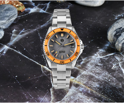 San Martin 2025 New Enamel Dial Full Luminous 39mm Dive Watch Luxury Men Watch NH35 Automatic Mechanical Waterproof 200m SN0129
