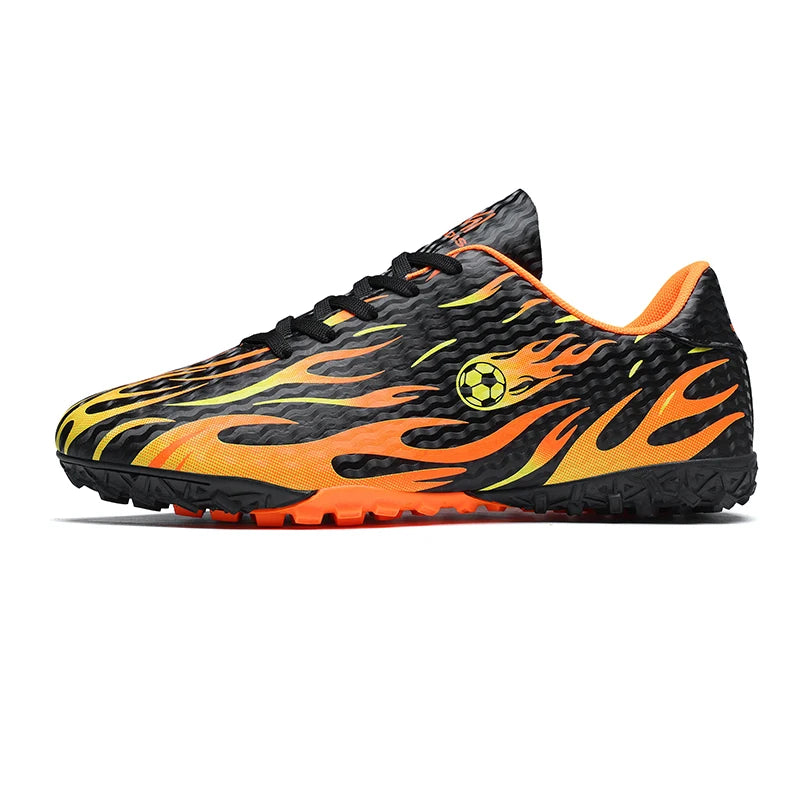 Nouvelles chaussures de football pour homme, chaussures de football professionnelles, baskets confortables pour les matchs en plein air, chaussures de sport antidérapantes pour garçons, unisexe