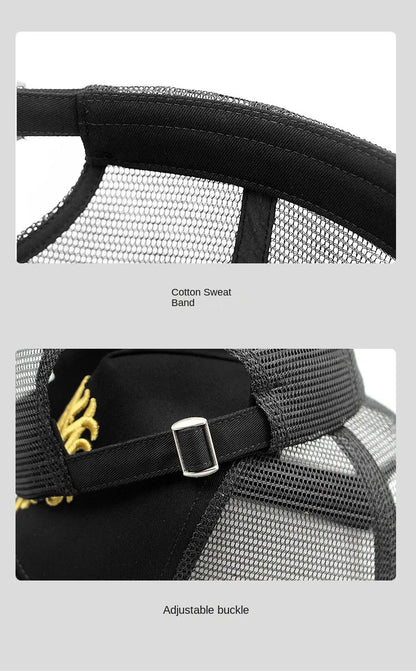 Baseball Hats for Big Head Plus Size Men Women Mesh Outdoors Sport Caps Dad Oversize Trucker Cap 56-60cm 60-65cm