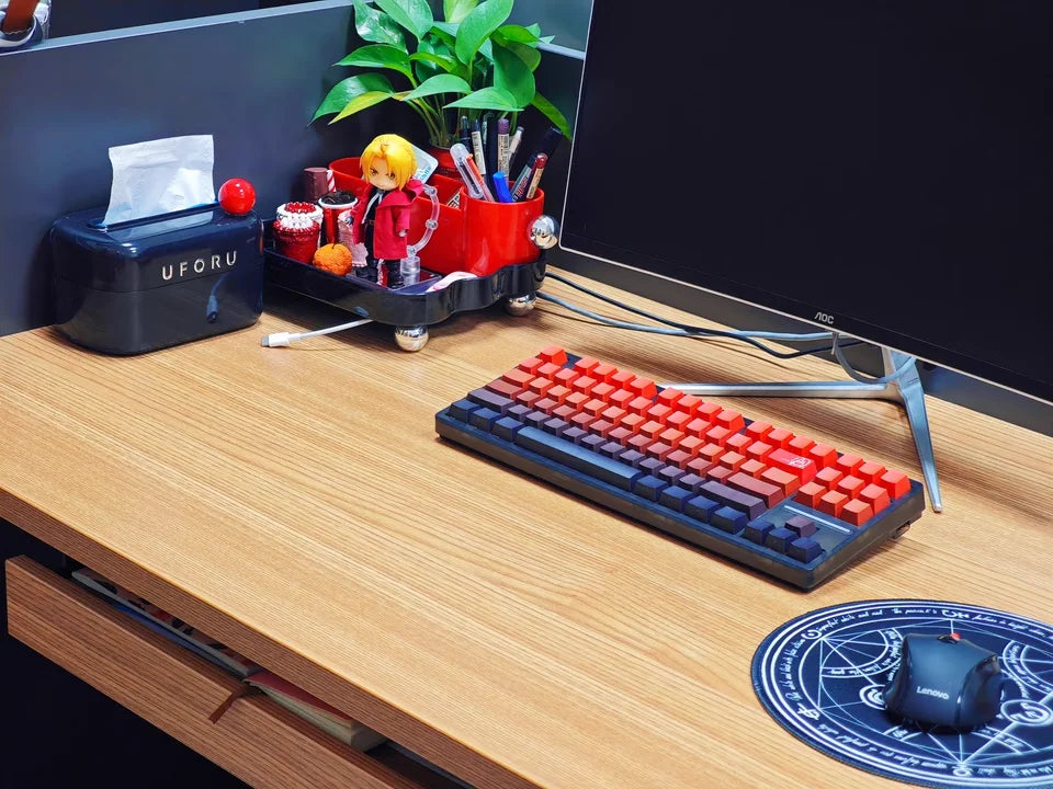 Gradient Keycaps Side Printed PBT Double Shot OEM Profile Keycap For Cherry MX Switch Mechanical Keyboard ISO Enter Key Caps DIY