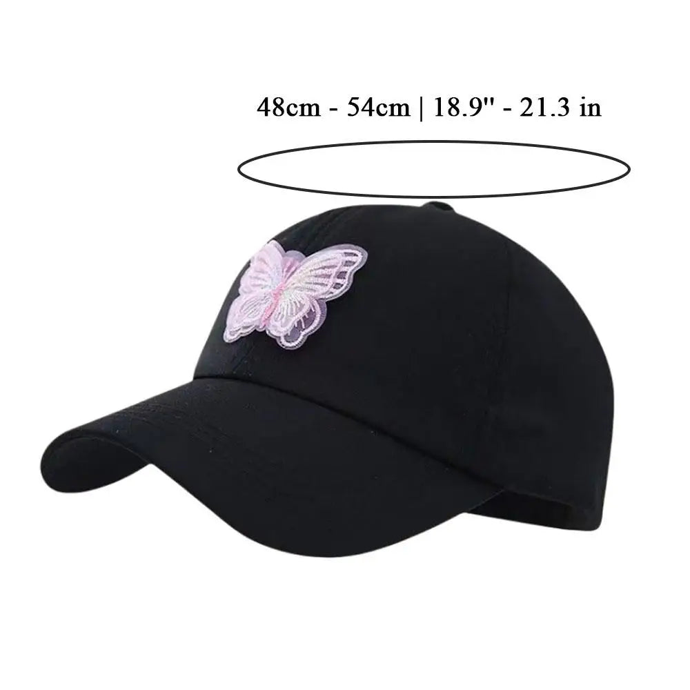 Cappellino estivo da ragazza con coda alta, visiera parasole ad asciugatura rapida, cappellino da baseball per bambini senza visiera, cappellino regolabile da ragazza in colori pastello