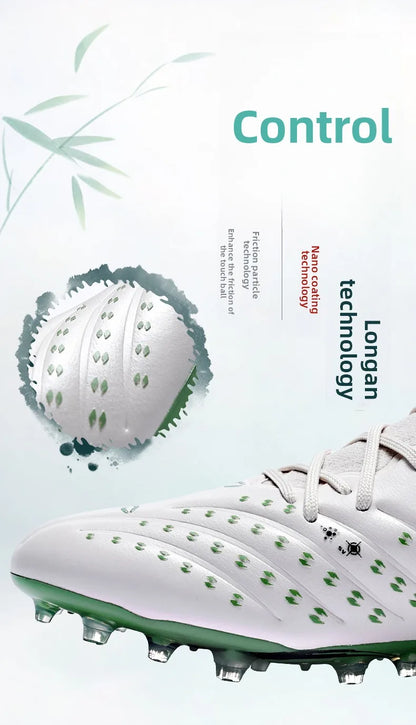 Kelme Men's Football Shoes Adult Mg Short Spikes Artificial Turf Training Football Boots Indoor Anti-slip Soccer Shoes