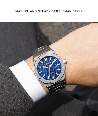 CADISEN Luxury Design 42MM Men Watches Japan MIYOTA 8215 Sapphire Glass Mechanical Automatic Watch Men 100M Waterproof