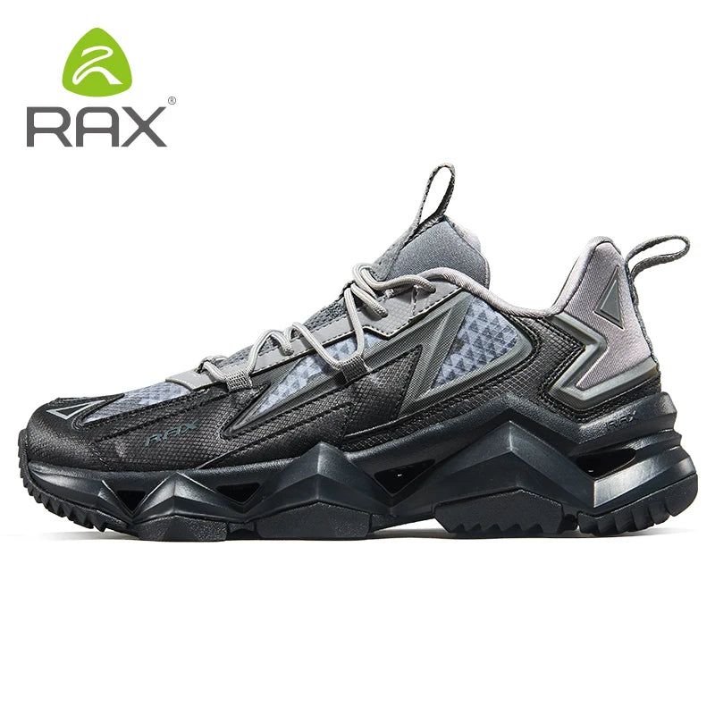 Rax Men's Waterproof Hiking Shoes Breathable Hiking Boots Outdoor Trekking Sports Sneakers Tactical Shoes