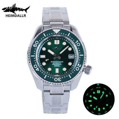Heimdallr Diver Watch For Men MM300 Sumo SBDX 300M Waterproof Sapphire Crystal C3 Luminous NH35 Automatic Movement Wristwatch