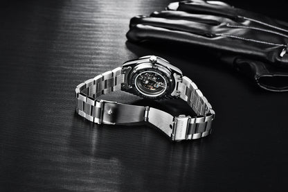 BENYAR – Nuevo reloj para hombre, marca de lujo, reloj mecánico automático, resistente al agua hasta 50 m, modelo deportivo con agujas luminiscentes