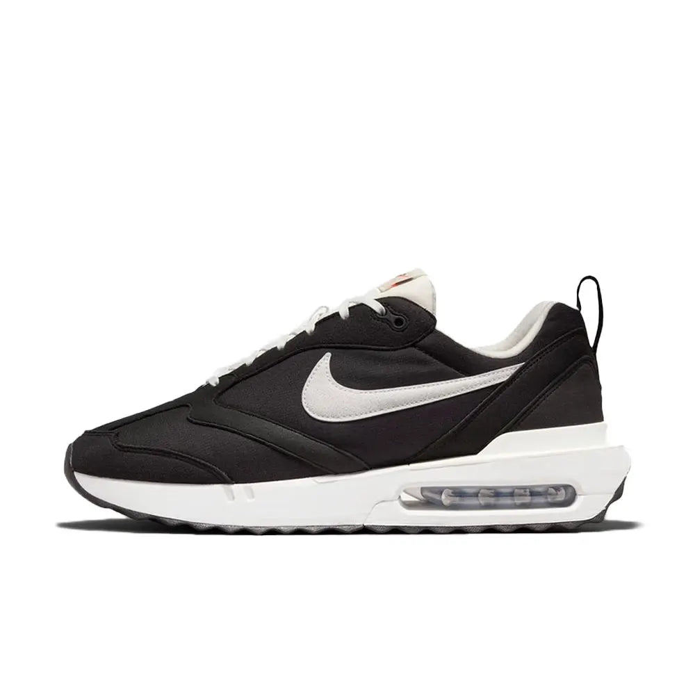 Nike Air Max Dawn Retro Fabric – strapazierfähige, niedrige Freizeit- und Laufschuhe für den Stadtverkehr für Herren, schwarz, DJ3624-001