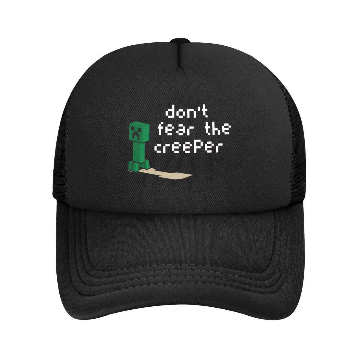Creepin Creepers til voksne, Trucker-kasket, baseballkasket i mesh, snapback-kasketter, hatte, solhat, justerbare solkasketter, sommer