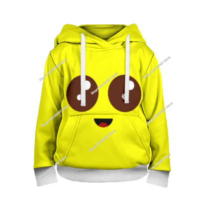 2025 3D New Children's Anime Fortnite Printed Sweater Series Pullover Generation Trend Brand Hoodie Gift