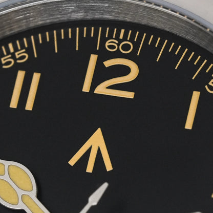 Militado ML08 V2 Vintage Quartz Watch Military VH31 Movement  Double Sapphire Crystal C3 BGW-9 Luminous Waterproof 38mm Watch