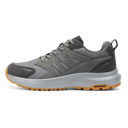 FitVille Extra Wide Sneakers For Men Hiking Walking Shoes Wide Toe Box Lightweight Running Shoes For Flat Feet With Arch Support