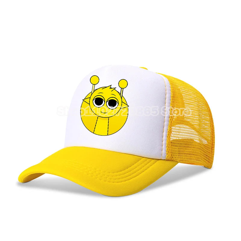 Cappellino da baseball Sprunkis: semplice, alla moda, sportivo, casual, copricapo popolare, cappellini con personaggi anime, cappellino estivo per proteggersi dal sole, regalo di compleanno