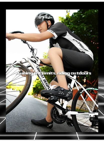 Sapatos de Ciclismo de Alta Qualidade para Homem SPD Autoencaixe Estrada Bicicleta Desporto Sapatos de Ciclismo MTB de Montanha Antiderrapantes para Mulher 36-47