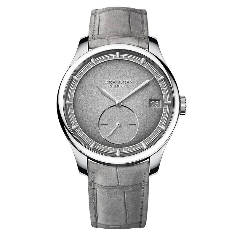 AGELOCER In-House Movement Premium Petite Seconde Men's Luxury Automatic Mechanical Watch Birthday Gift for Men