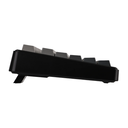 Teclado mecánico inalámbrico EPOMAKER X AULA F75 MAX compacto 75% con distribución ANSI, conexión por cable/Bluetooth/2.4GHz, pantalla TFT y perilla