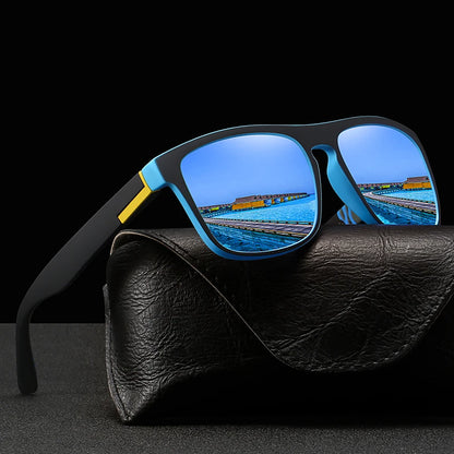 Classic Vintage Fashion Square Sunglasses Fashion Luxury Brand Men Women Fishing Driving Eyewear Designer Sun Glasses