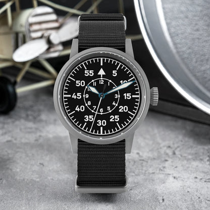 Militado ML10 Quartz Watch VH31 Sweeping Second Movement Sapphire Crystal BGW9 Luminous 10Bar Waterproof 36.9mm Vintage Watches