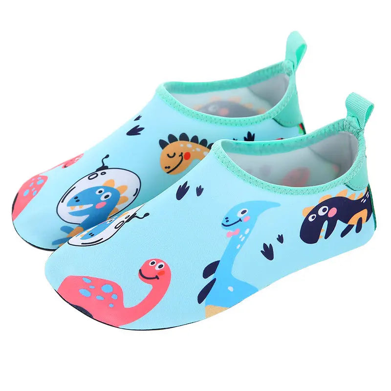 Boys Girls Soft Foldable Water Shoes Kids Beach Summer Outdoor Wading Shoes Swimming Surf Sea Slippers Quick-Dry Aqua Shoes