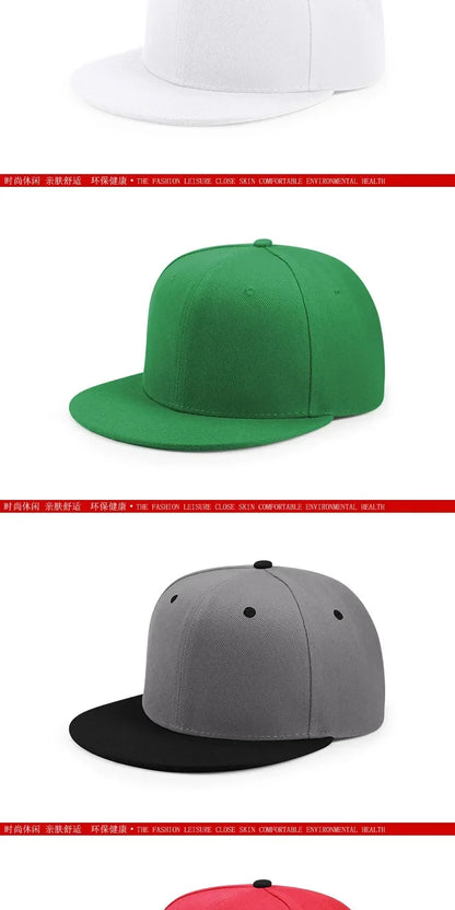 Big Bone Man Cappellini da baseball taglie forti per adulti con visiera piatta, cappellini hip hop aderenti per uomo e donna, cappellini grandi, cappellini snapback, taglie da 6 3/4 a 8