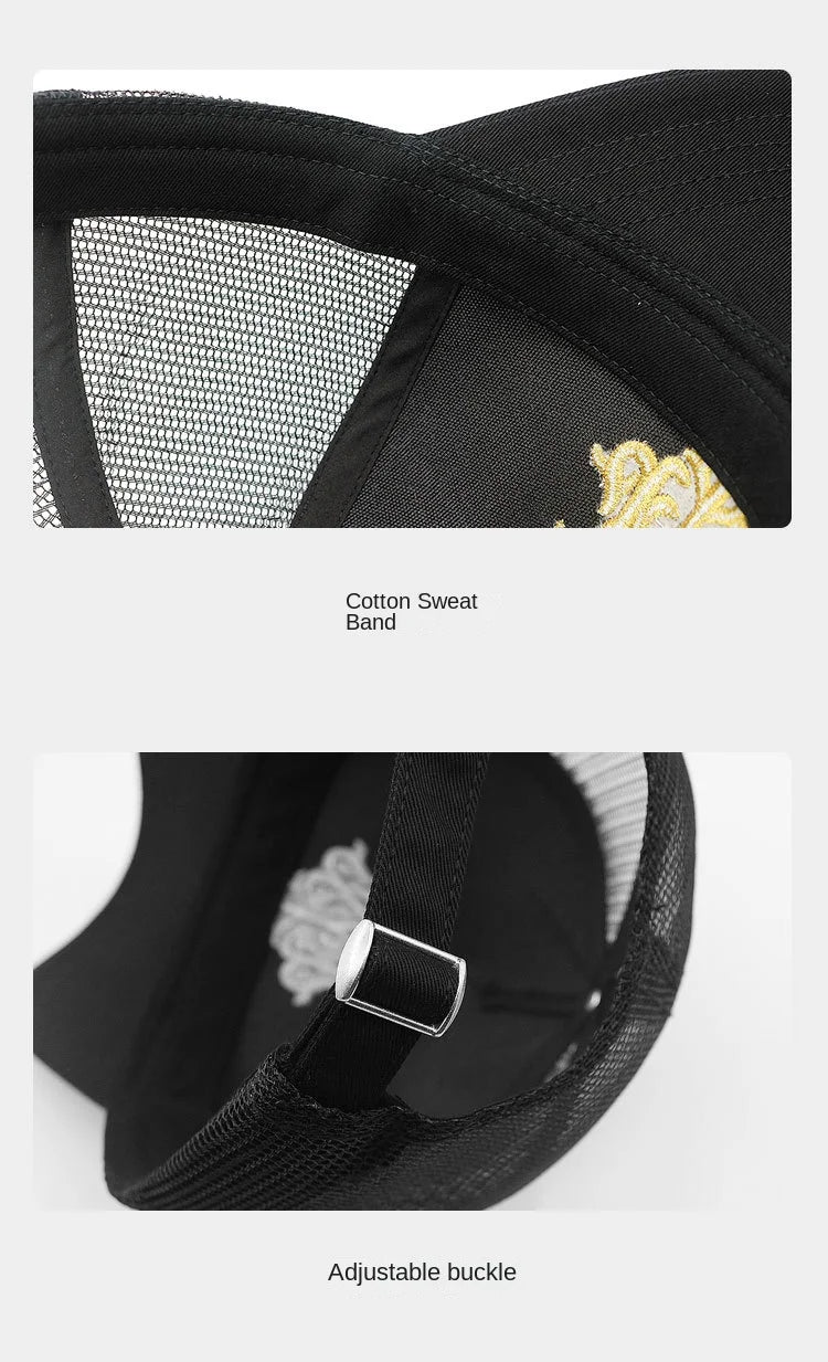 Baseball Hats for Big Head Plus Size Men Women Mesh Outdoors Sport Caps Dad Oversize Trucker Cap 56-60cm 60-65cm