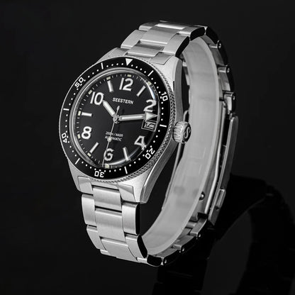 Sugess Diveing Watch of Men Automatic Mechanical Wristwatches 20ATM Waterproof Sapphire NH35A Movement BGW9 Luminous New S434-2