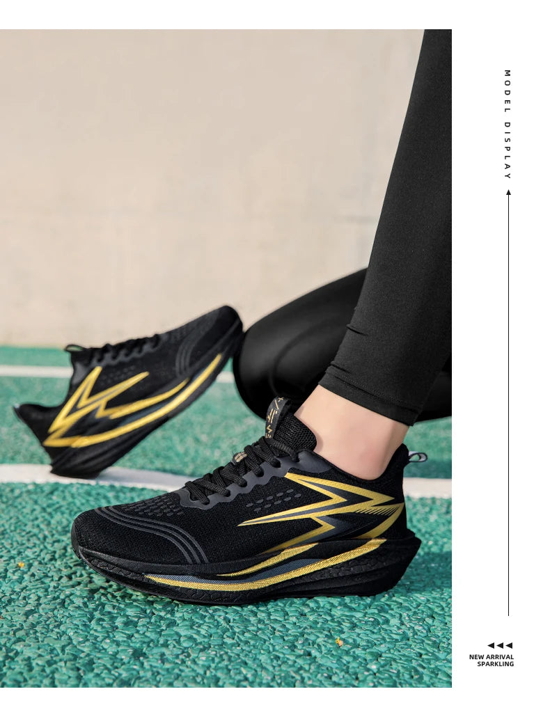 Nuove scarpe da running con piastra in carbonio per maratona, da uomo e donna, sportive, traspiranti, leggere, comode, antiscivolo e casual