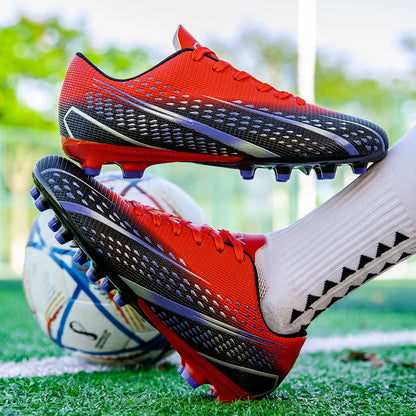 Nouvelles chaussures de football pour hommes, crampons antidérapants, baskets d'entraînement pour adultes, chaussures de football de haute qualité, baskets unisexes pour garçons, livraison directe