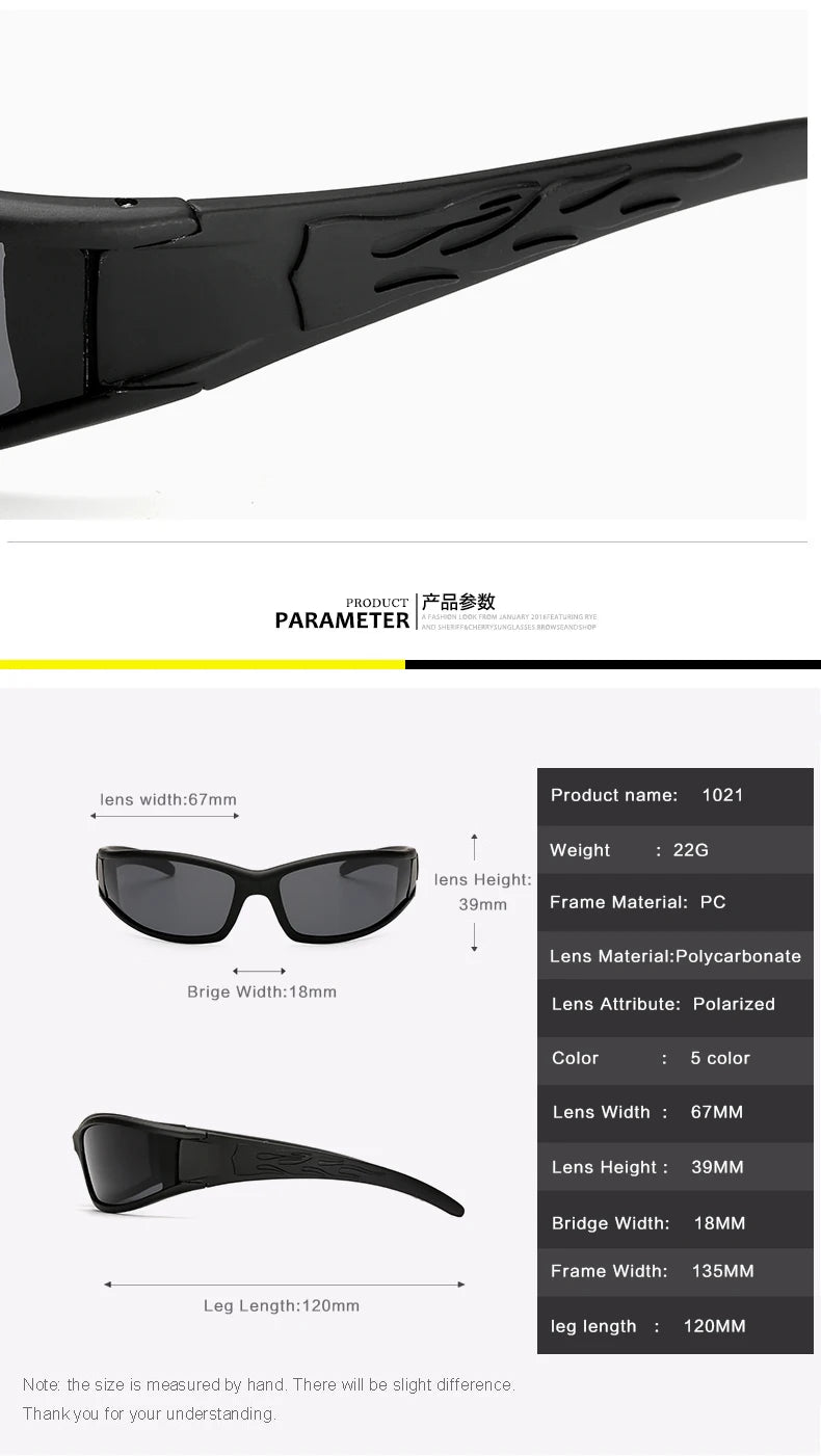 Fashion Polarization Sunglasses Night Vision Glasses Men Women Outdoor Sports Fishing Driving Sun Glasses UV400 Goggles