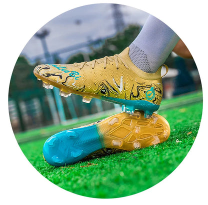 Zapatillas de fútbol profesionales para hombre y mujer de alta calidad, botas de fútbol de moda para hombre, talla grande 46, zapatillas de fútbol sala, deportivas para hombre