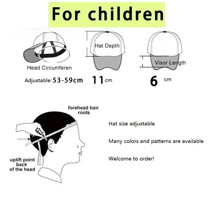 Dragon Ball Goku Peaked Cap Cartoon Pattern Baseball Caps Kawaii Anime Summer Breathable Mesh Hat Parent-child Hats Peacoat Gift