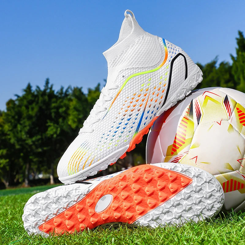 New Men's Soccer Shoes Hot Sale High-quality Futsal Football Boots Unisex Cleats Ultralight Women Professional TF/FG Sneakers
